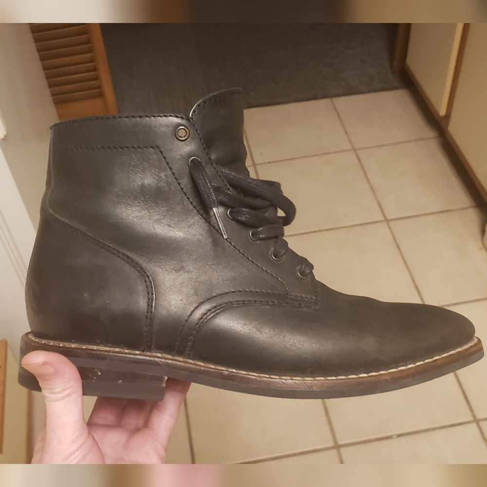 Thursday Boot Company Black Leather Ankle Boots